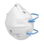3m masque anti poussière ffp2 avec coque - sans soupape - blanc 3m masque anti poussière ffp2 avec coque - sans soupape - blanc