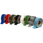 Premium ruban adh�sif toil� 389, 25 mm x 50 m, noir