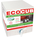 Action verte gel nettoyant écologique détartrant surfaces et wc parfum menthe - ecocub de 10 litres Action verte gel nettoyant écologique détartrant surfaces et wc parfum menthe - ecocub de 10 litres