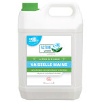 Action verte liquide vaisselle mains écologique, sans parfum, bidon de 5l Action verte liquide vaisselle mains écologique, sans parfum, bidon de 5l