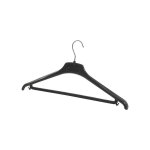 Alba cintres basic en abs - noir - lot de 20