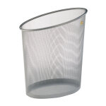 Alba corbeille  papier mesh mtal 18 l - gris