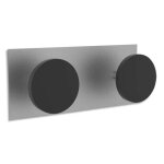Alba double patres magntiques pour fixation sur surfaces mtalliques grce  son aimant extra - puissant ...