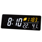 Alba horloge digitale cloud avec indicateur de co2 - noir Alba horloge digitale cloud avec indicateur de co2 - noir