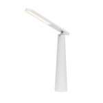Alba lampe de bureau ledtube - ampoule led - 4w - rechargeable - t�te orientable - blanc