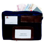 Alba pochette caisse en nylon impermable - 27 x 18, 5 cm bleu