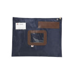 Alba pochette  courrier en polyester impermable 42x32 cm - bleu