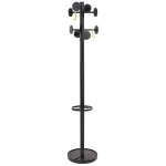 Alba portemanteau alpha 8 pat�res - noir