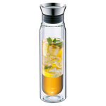 Alfi carafe en verre flowmotion,  double paroi, 0, 75 litre