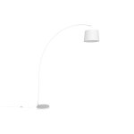 Aluminor lampadaire arc - ampoule led e27 - blanc Aluminor lampadaire arc - ampoule led e27 - blanc