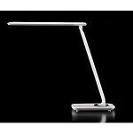 Aluminor lampe de bureau bob - led intgre - 7w - bras et tte articuls - blanc laqu