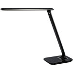 Aluminor lampe de bureau bob - led intgre - 7w - bras et tte articuls - noir laqu