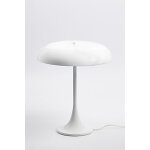 Aluminor lampe de bureau madison - ampoule led e27 - 12w - design vintage - blanc
