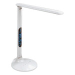 Aluminor lampe de bureau success - led intgre - 10w - bras et tte articuls - ecran digital - blanc ...