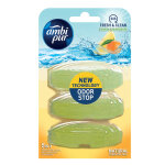 Ambi pur recharges bloc wc ambi pur parfum citron et mandarine, lot de 3
