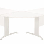 Angle de liaison 90 arrondi pronto mtal - plateau blanc