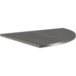 Angle de liaison 90 arrondi pronto mtal - plateau cendre