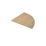 Angle de liaison 90 arrondi pronto mtal - plateau chne