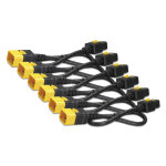 Apc netshelter - kit cordon d'alimentation - verrouillable - 6 c�bles - 0, 61m, 0, 6 m, iec c20, 16 a ...