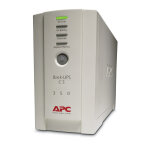 Apc back - ups, veille, 350 va, 210 w, 50 / 60 hz, 47 - 63 hz, 7 a bk350ei