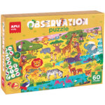 Apli kids puzzle observation junior 'la savane', 60 pièces Apli kids puzzle observation junior 'la savane', 60 pièces