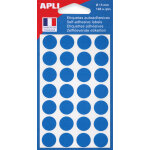 Apli pastilles adhsives  15 mm - 111842 - pochette de 168 - bleu