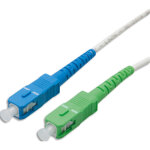 Apm cble optique, apc / upc, mle / mle, pour free, 3m