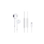 Apm ecouteurs intra us type - c avec telecommande / blanc 600319