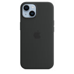 Apple coque en silicone avec magsafe pour iphone 14 - minuit, housse, apple, iphone 14, 15, 5 cm (6. ...