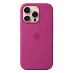 Apple coque en silicone avec magsafe pour iphone 16 pro - fuchsia, housse, apple, iphone 16 pro, 16 cm ...
