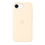 Apple coque en silicone avec magsafe pour iphone 17e - vanille, housse, apple, iphone 17e, 15, 5 cm (6. ...