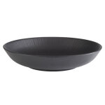 Aps assiette creuse, diamtre: 225 mm, noir