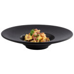Aps assiette  ptes nero, diamtre: 290 mm, noir