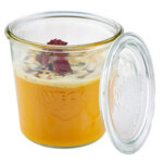 Bocal weck avec couvercle, 80 ml, set de 12