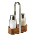 Aps ensemble salière & poivrière wood, bois d'acacia / inox Aps ensemble salière & poivrière wood, bois d'acacia / inox