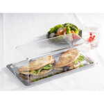 Aps plateau avec cloche, (l)330 x (p)170 x (h)100 mm