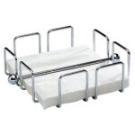 Support de serviettes papier wire, acier inoxydable