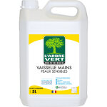 L'arbre vert liquide vaisselle peaux sensibles - 5 l
