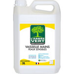 L'arbre vert liquide vaisselle peaux sensibles - 5 l L'arbre vert liquide vaisselle peaux sensibles - 5 l