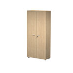 Armoire haute pronto - l. 80 x h. 180 cm - 2 portes - chne