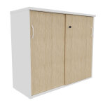 Armoire mi - hauteur portes coulissantes l. 120 x p. 48 x h. 104 cm - corps blanc - portes coulissante ... Armoire mi - hauteur portes coulissantes l. 120 x p. 48 x h. 104 cm - corps blanc - portes coulissante ...