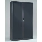 Armoire à rideaux métal monobloc généric - h. 198 x l. 120 cm - corps anthracite - rideaux anthracite ... Armoire à rideaux métal monobloc généric - h. 198 x l. 120 cm - corps anthracite - rideaux anthracite ...