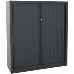 Armoire à rideaux métal monobloc natura nf - h. 136 x l. 120 cm - corps anthracite - rideaux anthracite ... Armoire à rideaux métal monobloc natura nf - h. 136 x l. 120 cm - corps anthracite - rideaux anthracite ...
