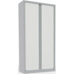 Armoire à rideaux métal monobloc natura nf - h. 198 x l. 100 cm - corps aluminium - rideaux blanc Armoire à rideaux métal monobloc natura nf - h. 198 x l. 100 cm - corps aluminium - rideaux blanc