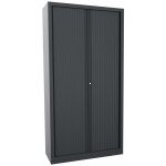 Armoire à rideaux métal monobloc natura nf - h. 198 x l. 100 cm - corps anthracite - rideaux anthracite ... Armoire à rideaux métal monobloc natura nf - h. 198 x l. 100 cm - corps anthracite - rideaux anthracite ...