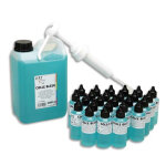 Art plus kit colle bleute compos d'un jerrycan de 2 litres de colle bleute + 1pompe + 25 flacons 60ml ...