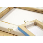 Attache pour cadre, diam�tre: 30 mm, rond, blanc