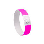 Avery bracelet d'identification en papier tyvek 25, 6 x 1, 9 cm - lot de 500 - rose fluo