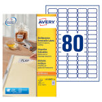 Avery l4732rev etiquettes enlevables blanches 35, 6�x�16, 9�mm - bo�te de 2000