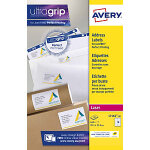 Avery l7162 etiquettes adresses blanches laser 99, 1 x 33, 9 mm - bote de 640